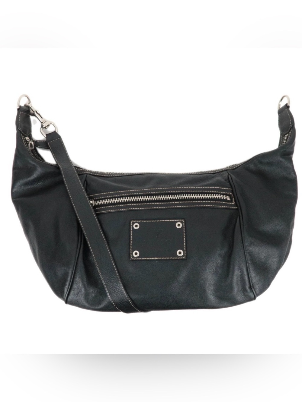 Gucci XL weekend bag black silver duffle